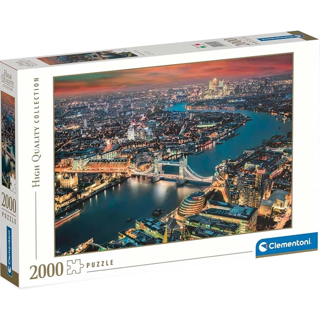 Londoni légifelvétel HQC 2000 db-os puzzle – Clementoni