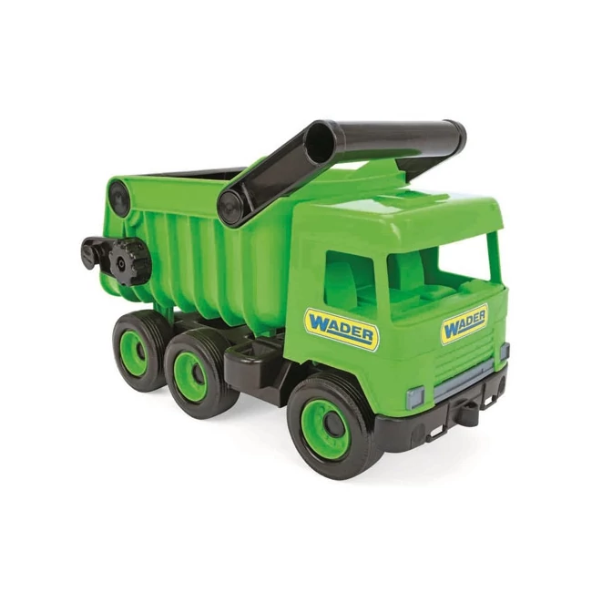 Middle Truck: Billentős dömper 43cm zöld