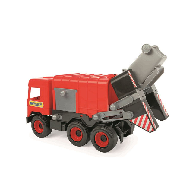 Middle Truck: Kukás autó 43 cm piros – Wader
