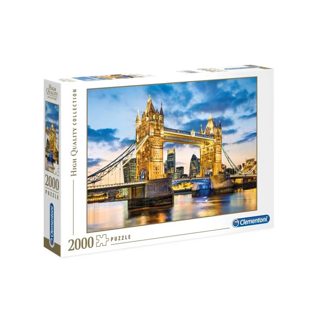 Tower Bridge HQC 2000 db-os puzzle – Clementoni