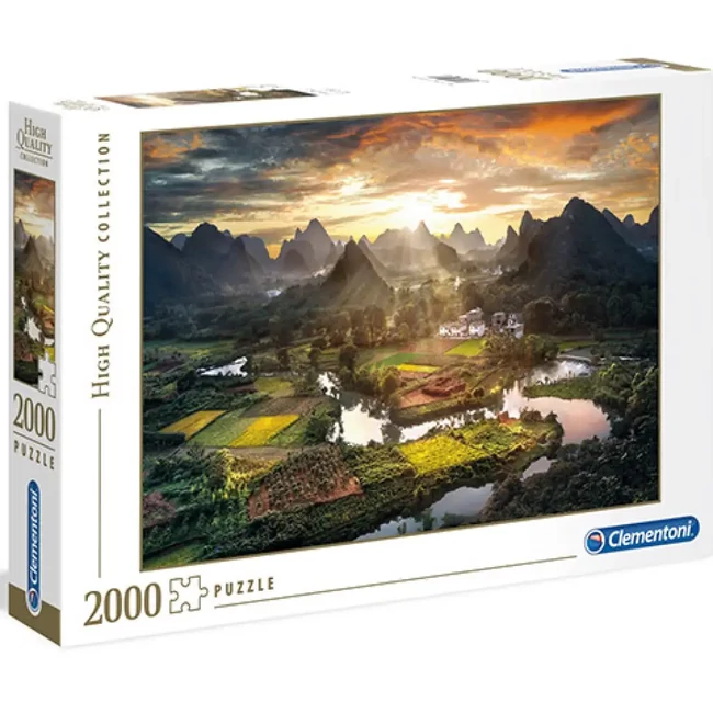 Kínai táj HQC 2000 db-os puzzle – Clementoni