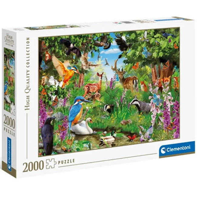 Csodálatos erdő HQC puzzle 2000 db-os – Clementoni