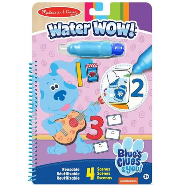Melissa & Doug: Azúrkék számolás rajzolás vízzel kreatív játék
