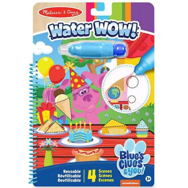 Melissa & Doug: Azúrkék formák rajzolás vízzel kreatív játék