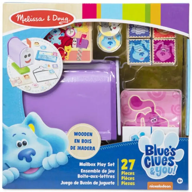 Melissa & Doug: Azúrkék postaláda készségfejlesztő játék