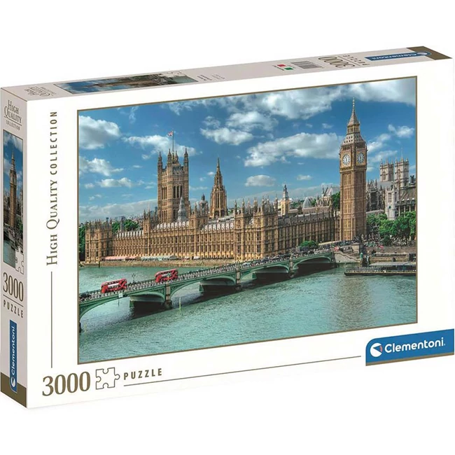 A Parlament házai 3000 db-os HQC puzzle – Clementoni