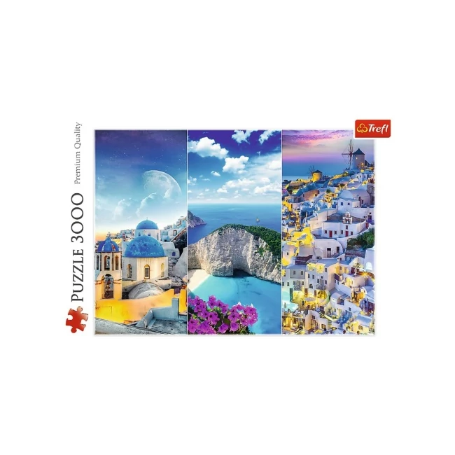Görög vakáció 3000 db-os puzzle – Trefl