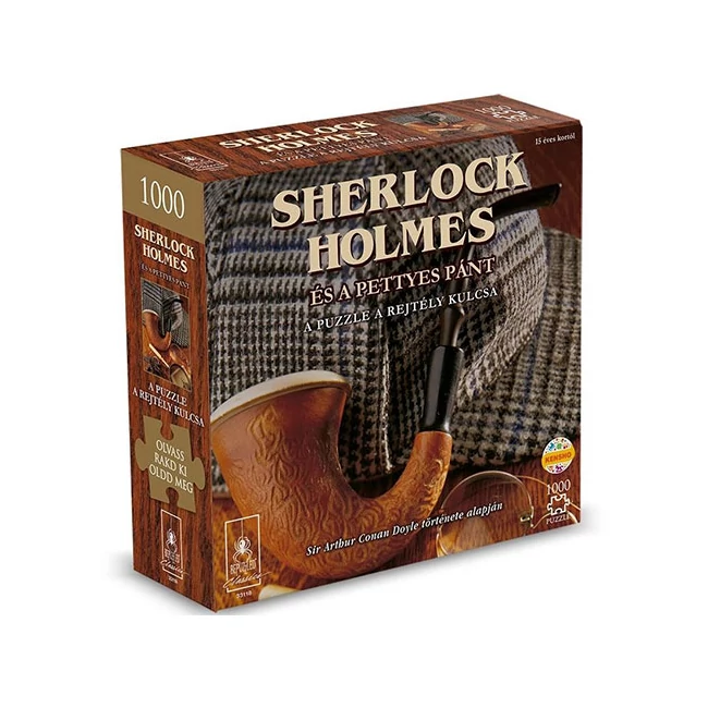 Sherlock Holmes és a pettyes pánt puzzle rejtéllyel 1000 db