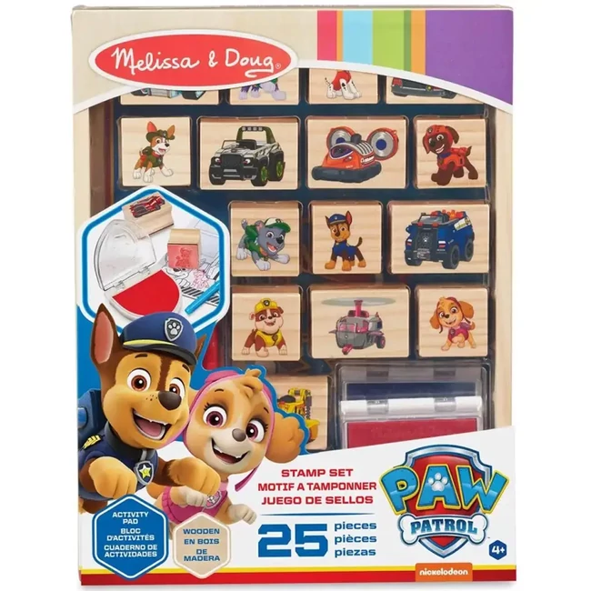 Mancs őrjárat nagy nyomda szett kiegészítőkkel – Melissa & Doug