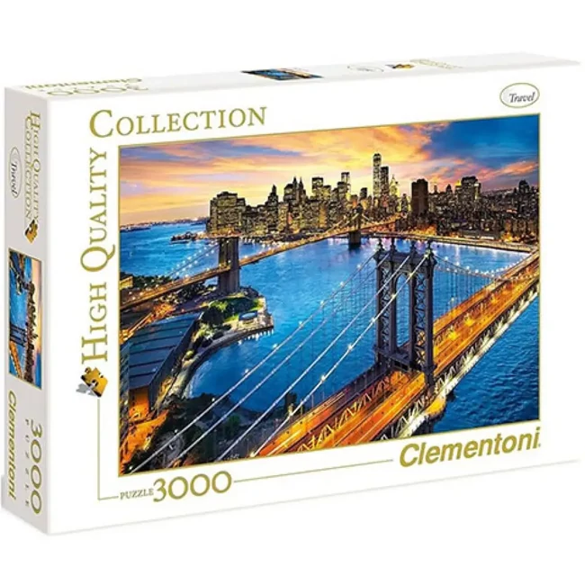 New York HQC puzzle 3000 db-os – Clementoni