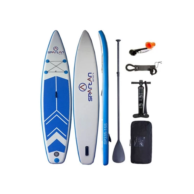 Kék-fehér SP-335 SUP Stand Up Paddle készlet 335 cm-es – Spartan