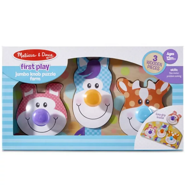 Farm fa óriás formapuzzle – Melissa & Doug