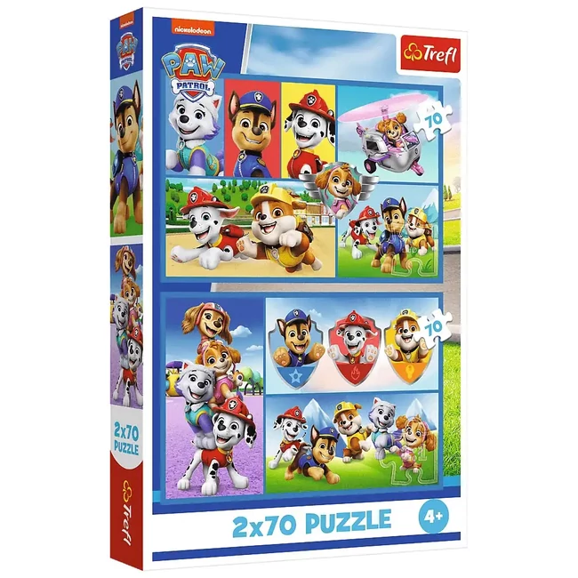 Mancs Őrjárat szabályai 2×70 db-os puzzle – Trefl