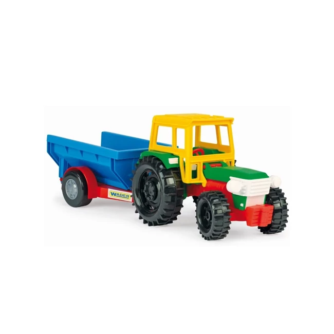 Traktor billenős pótkocsival 38,5 cm – Wader