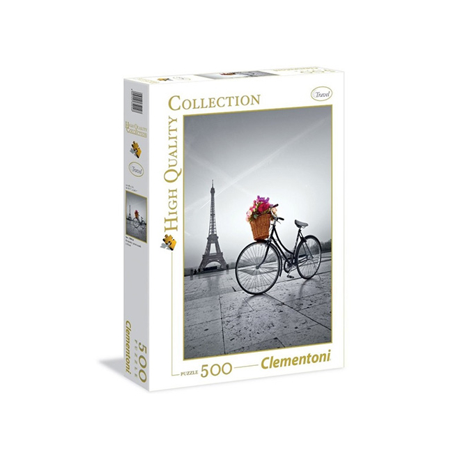 Romantikus sétány Párizsban HQC 500 db-os puzzle – Clementoni