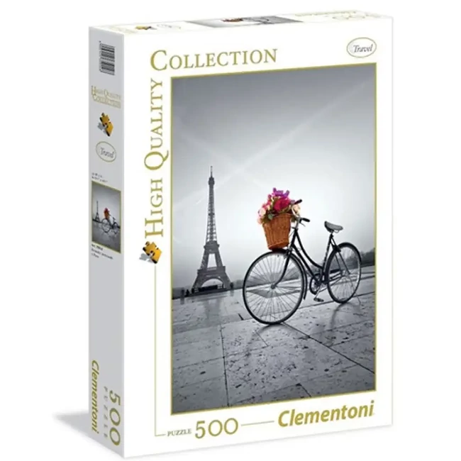 Romantikus sétány Párizsban HQC 500 db-os puzzle – Clementoni