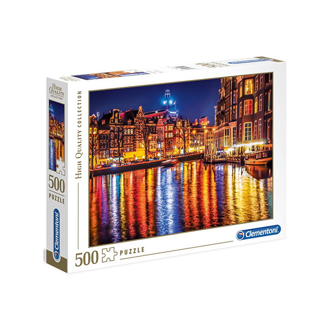 Amszterdam HQC 500 db-os puzzle – Clementoni