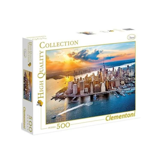 Clementoni: New York 500 db-os puzzle – High Quality Collection