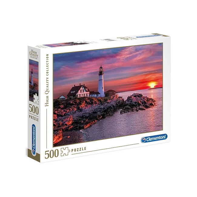 Portlandi világítótorony HQC 500 db-os puzzle – Clementoni