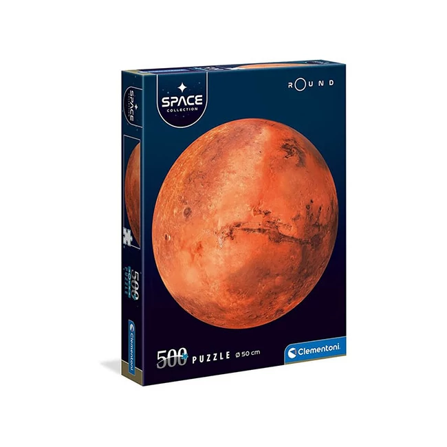 Space Collection: Mars kerek 500 db-os puzzle – Clementoni