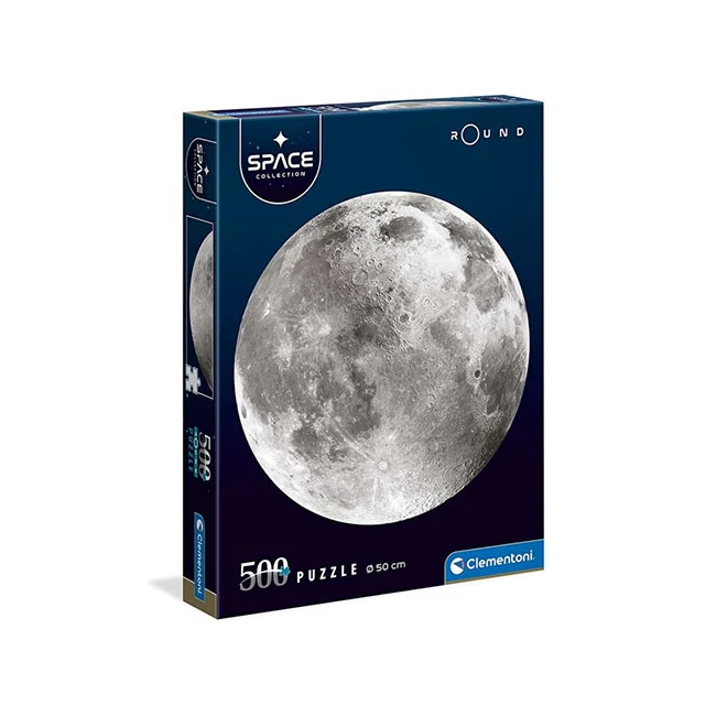 Space Collection: Hold kerek 500 db-os puzzle – Clementoni