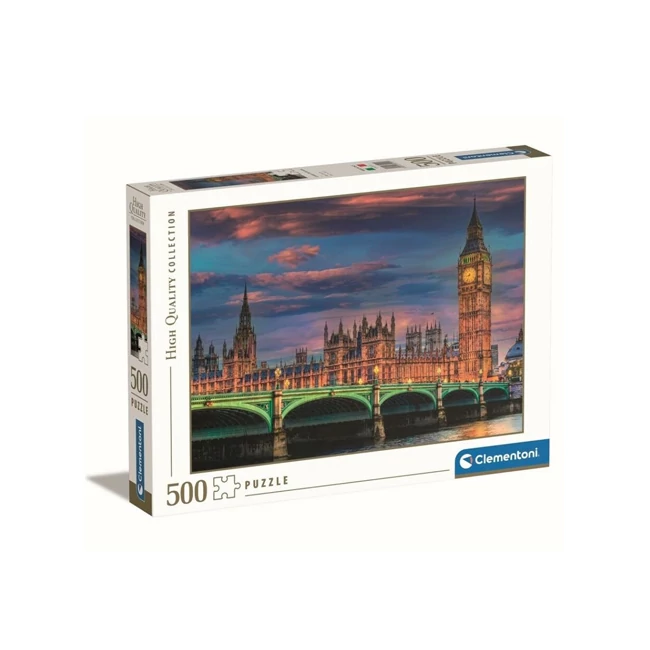 Londoni parlament HQC 500 db-os puzzle – Clementoni