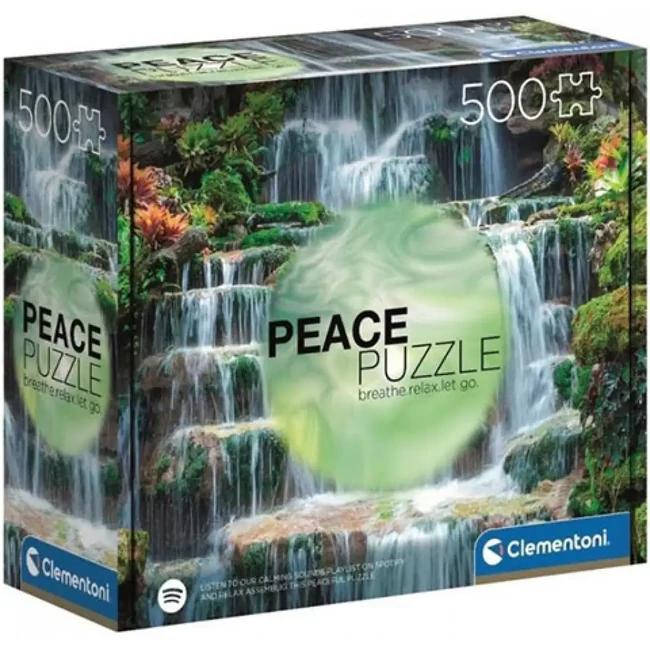 Peace Puzzle: Áramlás 500 db-os puzzle – Clementoni