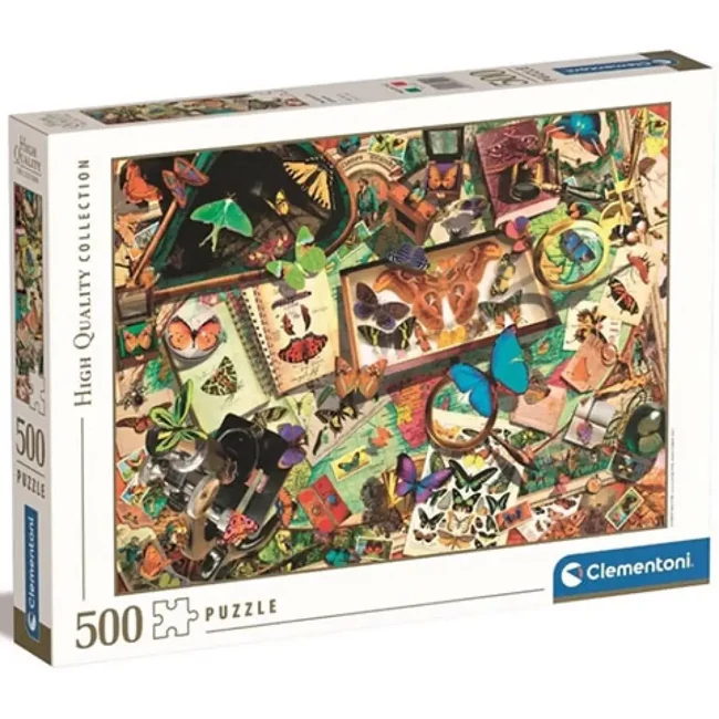 Pillangó gyűjtő HQC 500 db-os puzzle – Clementoni