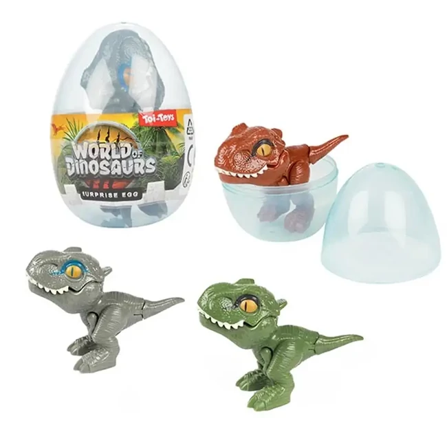 World of Dinosaurs harapós dinók meglepetés tojás 1 db