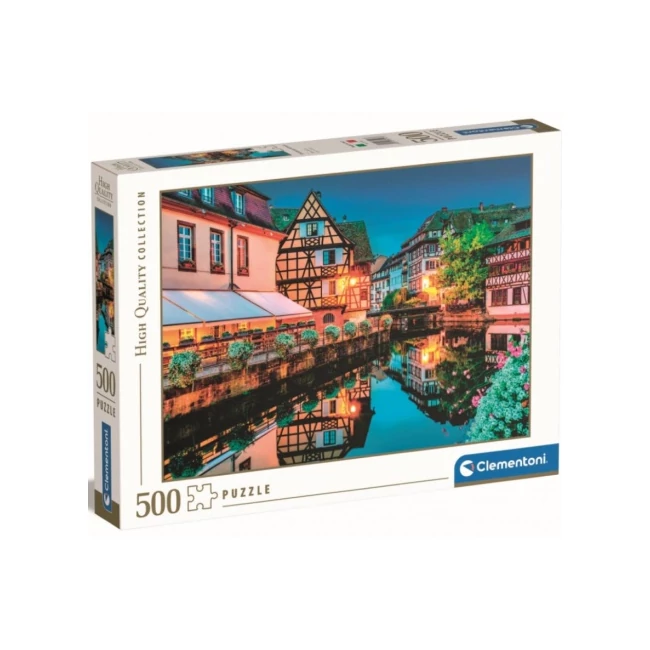 Strasbourg óvárosa HQC 500 db-os puzzle – Clementoni
