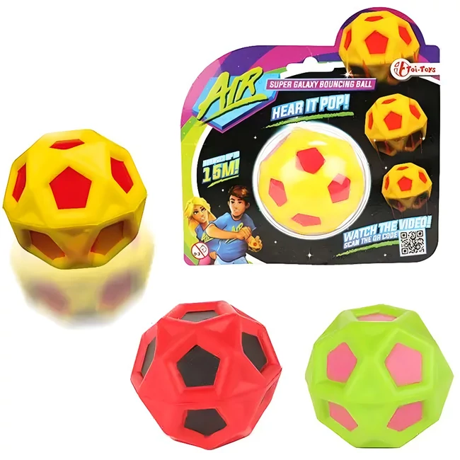Szuper Galaxy pattogó labda többféle változatban 1 db