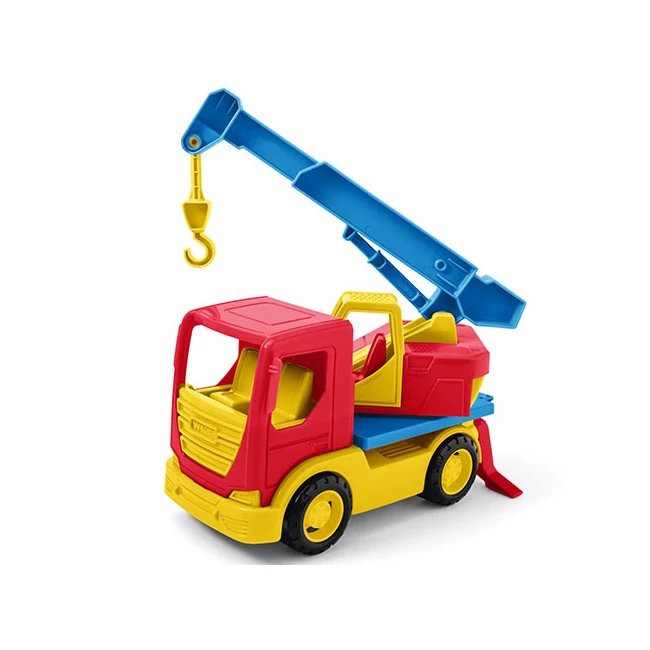 Tech Truck színes daruskocsi 26 cm – Wader