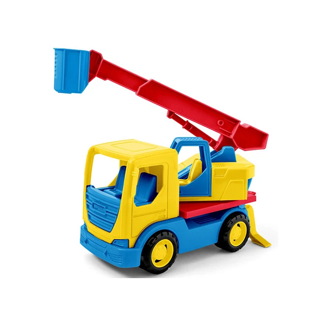 Tech Truck színes emelőkosaras teherautó 29 cm – Wader