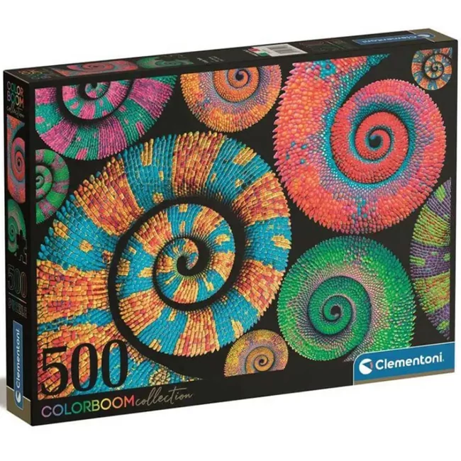 Colorboom: Kaméleonok puzzle 500 db-os – Clementoni