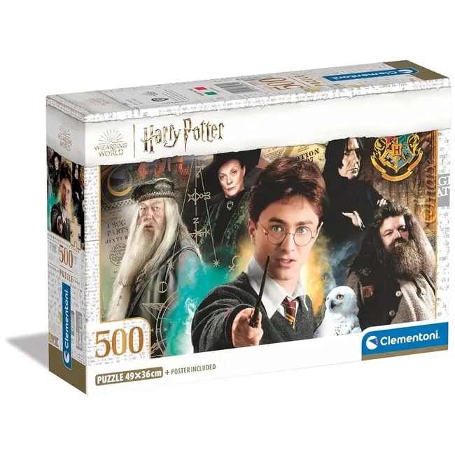 Harry Potter és a bölcsek köve 500 db-os puzzle – Clementoni