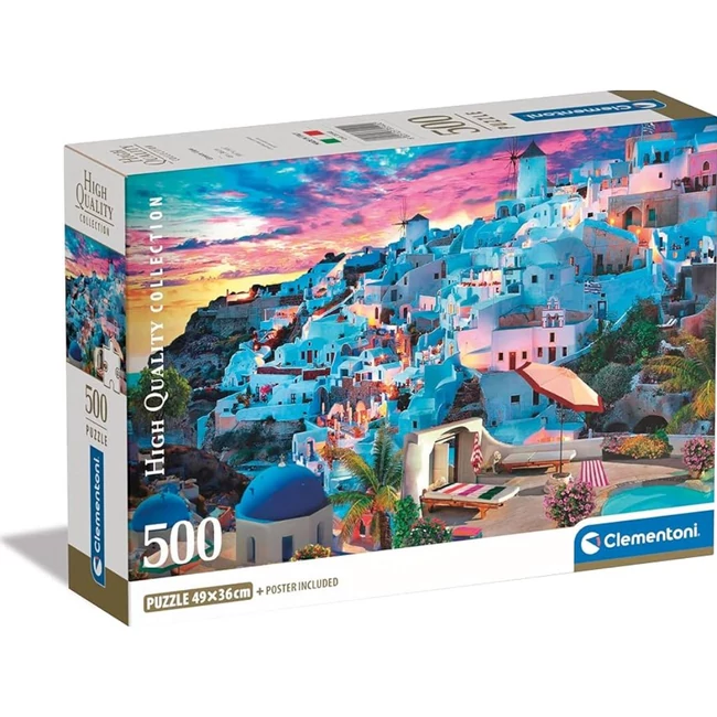 HQC Görögország 500 db-os puzzle – Clementoni