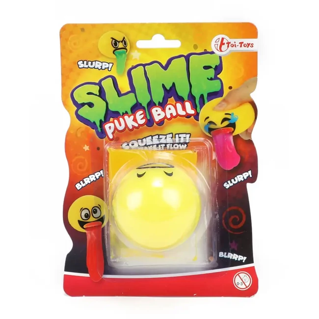 Emoji slime labda több változatban 1 db