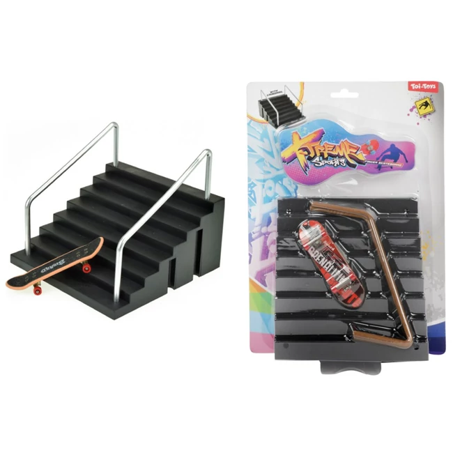 X-Treme Fingerboard ujjgördeszka lépcsővel játékszett