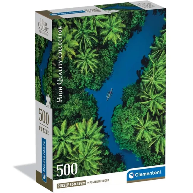 Trópusi kaland 500 db-os HQC kompakt puzzle – Clementoni