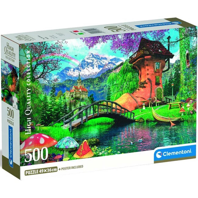 Mesebeli táj HQC 500 darabos puzzle – Clementoni