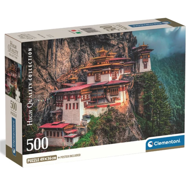 HQC The Tiger’s Nest – Tigrisek fészke puzzle 500 db-os – Clementoni