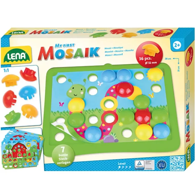 LENA: Mosaik Első pötyim játékszett – Természet