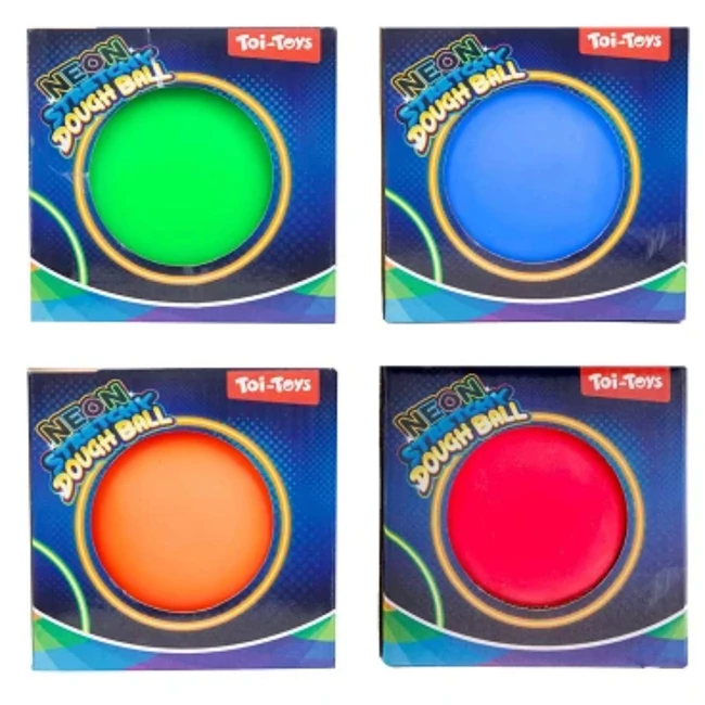 Neon Stretchy gyurma több változatban 1 db