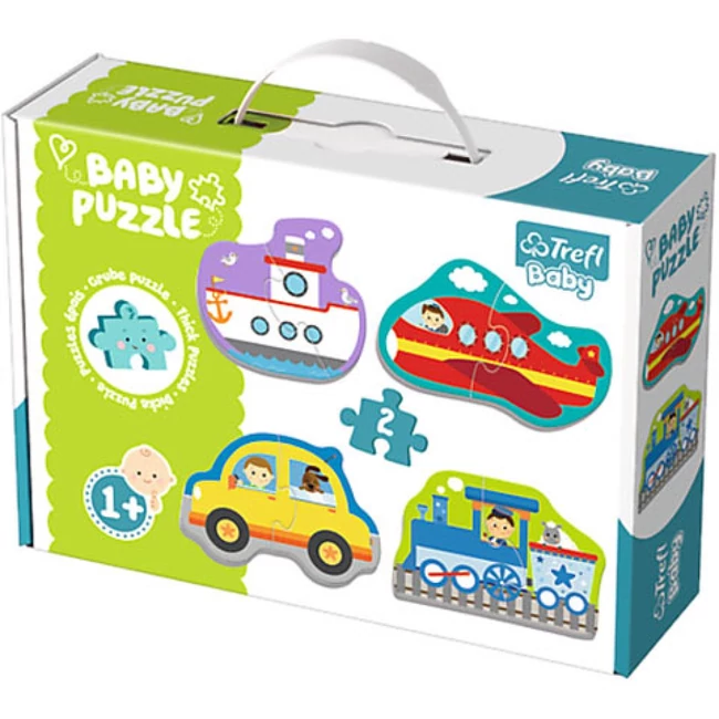 Járművek bébi puzzle szett – Trefl
