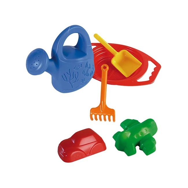 Nagy szitás homokozó szett locsolókannával – D-Toys