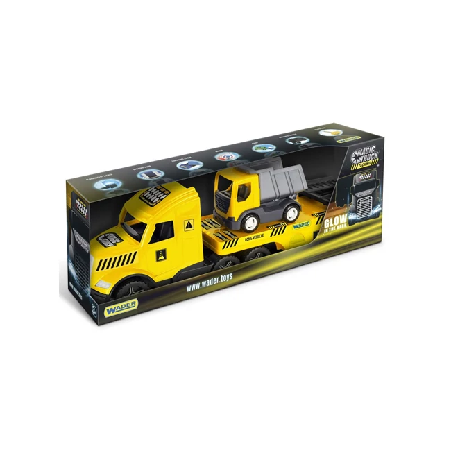 Magic Truck Technic kamion dömperrel 79 cm – Wader