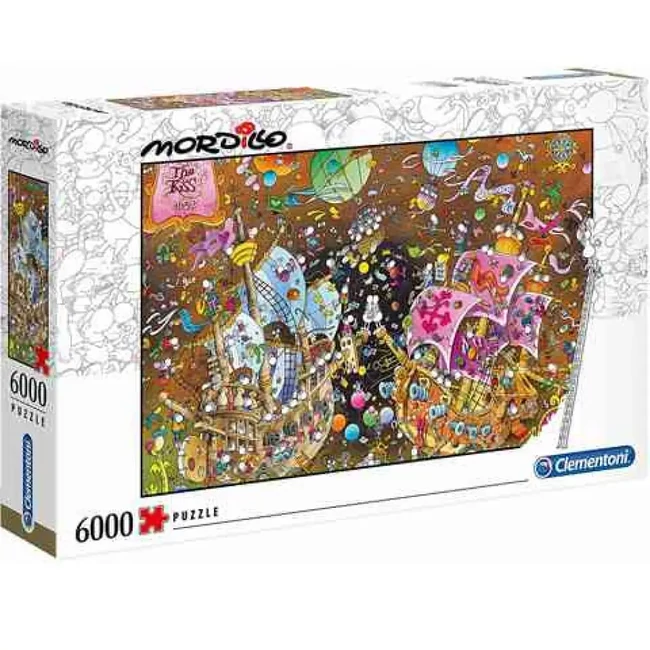 Mordillo A csók puzzle 6000 db-os – Clementoni