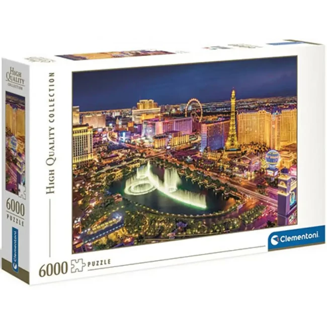 Las Vegas, Amerikai Egyesült Államok HQC puzzle 6000 db-os – Clementoni