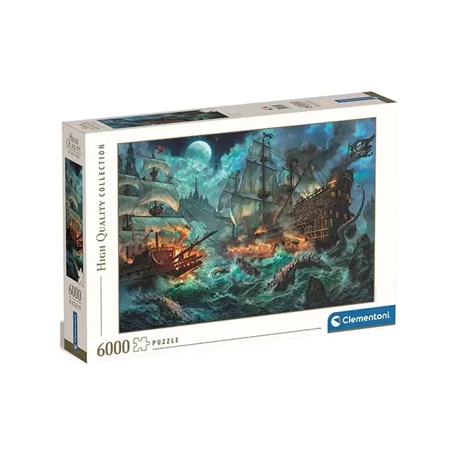Kalózok harca HQC puzzle 6000 db-os – Clementoni