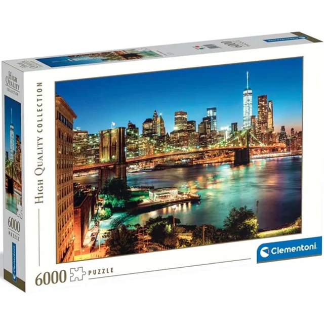 Brooklyn híd fényei HQC puzzle 6000 db-os – Clementoni